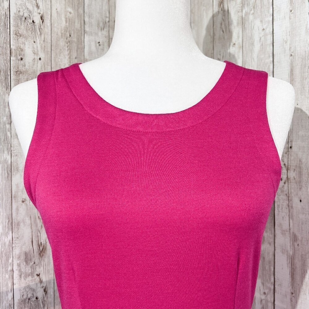 Women's Old Navy Dress | Sleeveless | Small | Fit And Flare | Knee Length | Pink - Picture 6 of 16